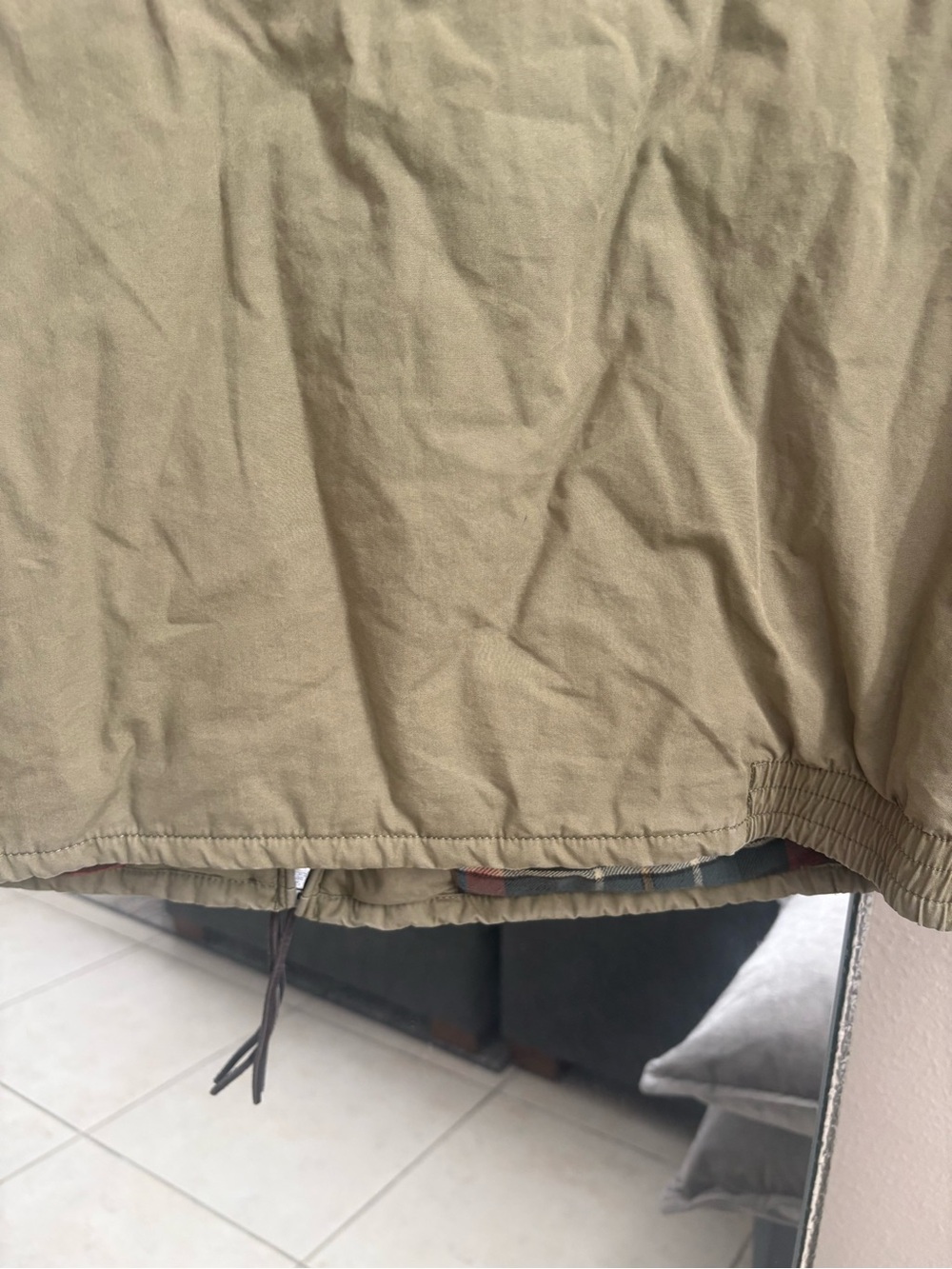 Vintage Polo by Ralph Lauren Men's Olive Corduroy Collar Jacket - Picture 6 of 10